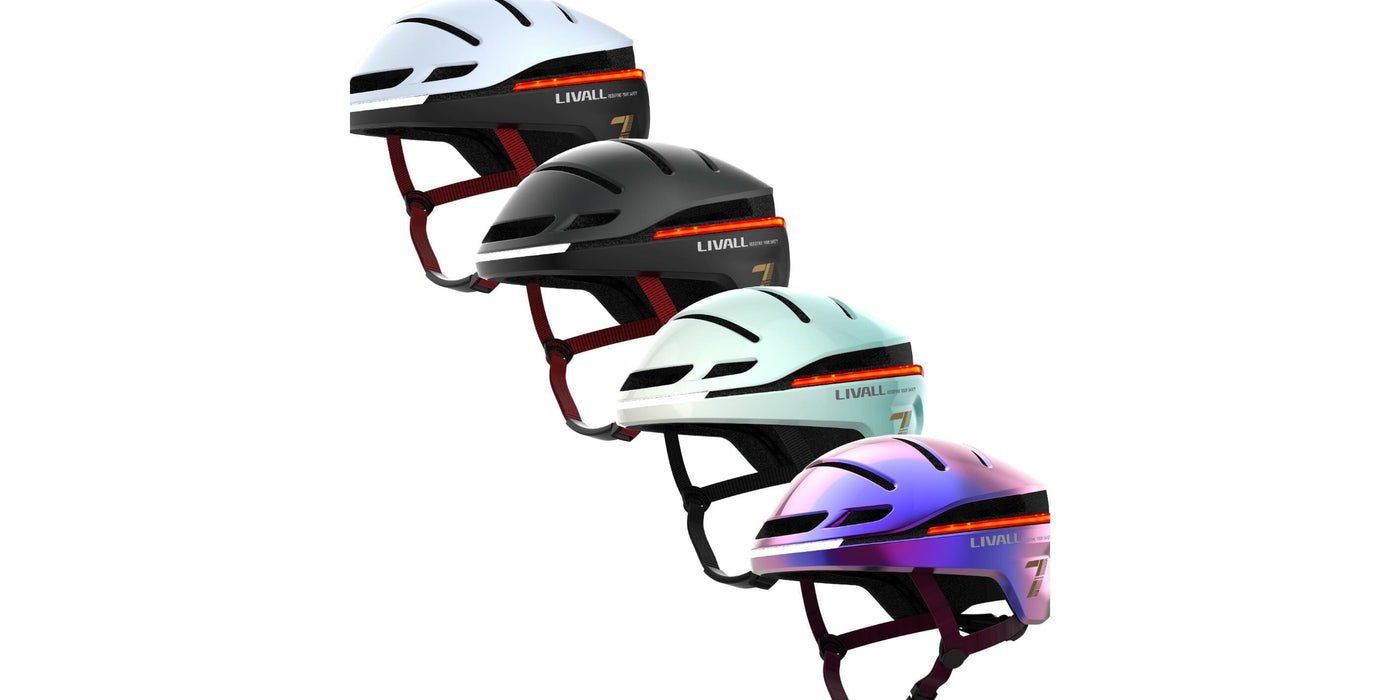 Livall EVO 21 Violet Helmet Livall 