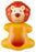 Flipper LION Children's Toothbrush holder 12 month warranty applies Flipper 