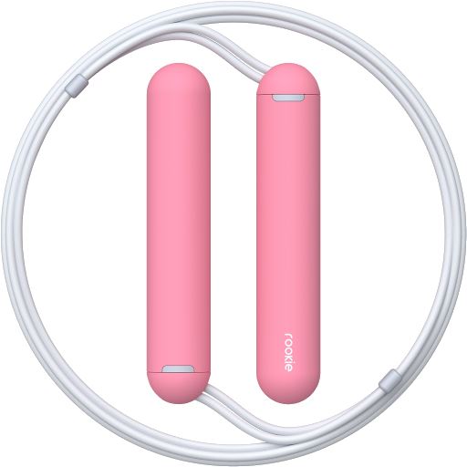 Smart rope ROOKIE - Connected Smart Jump Rope - with Jump Count & Calorie Burn 12 month warranty applies Tangram Pink 